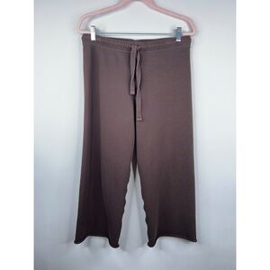 Frank & Eileen Catherine Favorite Sweatpants Brown Triple Fleece Lounge Small